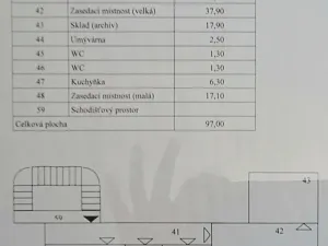 Pronájem kanceláře, Ostrava - Moravská Ostrava, Janáčkova, 97 m2