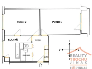 Prodej bytu 2+1, Trutnov, Dlouhá, 60 m2