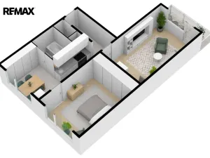 Prodej bytu 2+1, Jablonec nad Nisou, Okružní, 64 m2