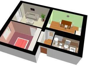 Pronájem bytu 2+1, Přerov, Jižní čtvrť I, 49 m2