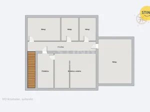 Prodej rodinného domu, Kostelec, 253 m2