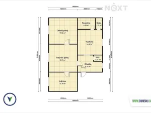 Prodej bytu 3+1, Moravská Třebová, Lanškrounská, 80 m2
