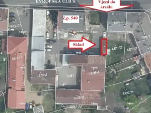 Pronájem skladu, Cheb, Evropská, 29 m2