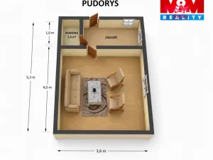 Prodej chaty, Ústí nad Labem - Severní Terasa, 19 m2