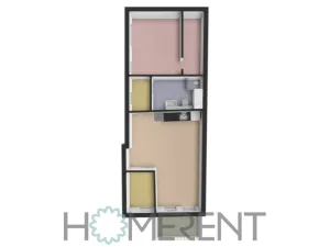 Pronájem bytu 2+kk, Praha, Vyšehradská, 57 m2