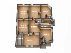 Prodej rodinného domu, Dolní Roveň, 130 m2