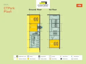 Pronájem skladu, Plzeň - Skvrňany, Folmavská, 2390 m2