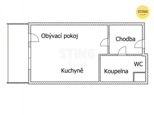 Prodej bytu 1+kk, Frýdek-Místek, K Hájku, 25 m2
