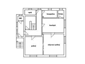 Prodej rodinného domu, Zdislavice, 110 m2