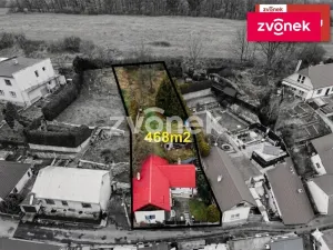 Prodej pozemku pro bydlení, Zlín - Louky, Hlubočina, 468 m2