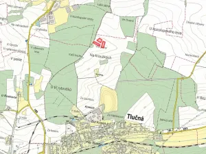 Prodej pole, Tlučná, 13004 m2