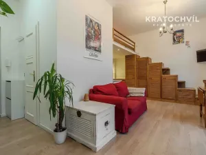 Pronájem bytu 1+kk, Praha - Bubeneč, Korunovační, 32 m2