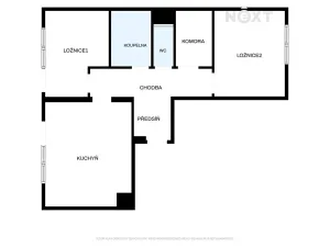 Pronájem bytu 3+kk, Vrchlabí, Labská, 64 m2