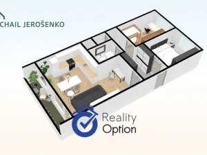 Pronájem bytu 3+kk, Praha - Krč, Na strži, 67 m2