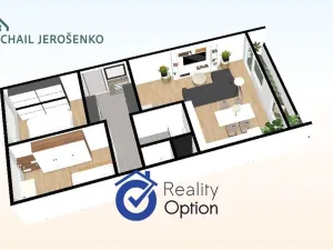 Pronájem bytu 3+kk, Praha - Krč, Na strži, 67 m2