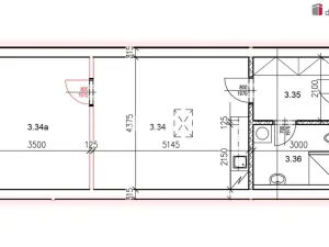 Pronájem bytu 2+kk, Slavičín, Osvobození, 43 m2