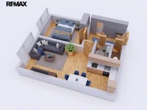 Prodej bytu 2+kk, Příbram - Příbram VIII, Brodská, 43 m2