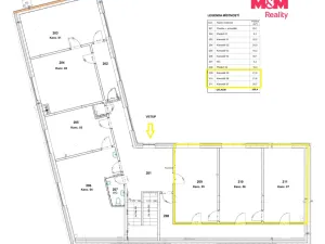 Pronájem kanceláře, Český Těšín, Jablunkovská, 22 m2