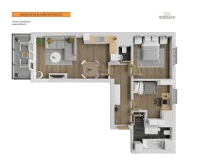 Pronájem bytu 3+kk, Praha, Arnošta Staňka, 66 m2