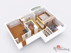 Prodej bytu 3+1, Brno - Kohoutovice, Pavlovská, 70 m2