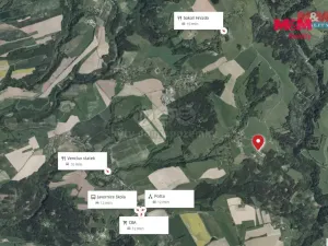 Pronájem zahrady, Liberk - Bělá, 1375 m2