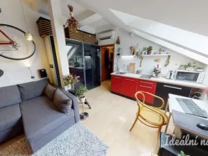 Pronájem bytu 1+kk, Brno - Zábrdovice, Körnerova, 22 m2