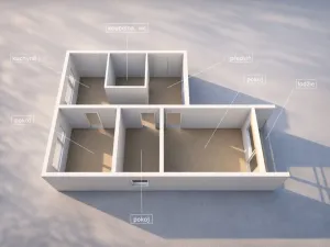Pronájem bytu 3+1, Chomutov, Kostnická, 64 m2