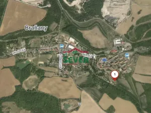 Prodej zahrady, Braňany, Pod Školou, 541 m2