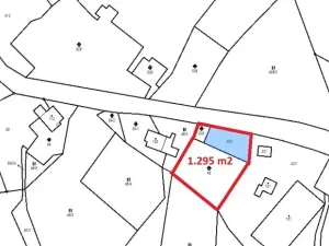 Prodej pozemku pro bydlení, Nová Ves v Horách, 1295 m2