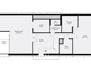 Pronájem bytu 4+kk, Praha - Michle, Ohradní, 138 m2