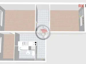Pronájem bytu 2+1, Třebíč - Nové Dvory, Dukovanská, 58 m2