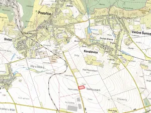 Prodej podílu pole, Pozořice, 8163 m2