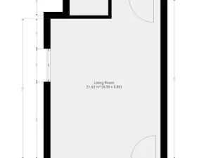 Pronájem bytu 1+kk, Praha - Vysočany, Poděbradská, 32 m2