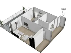 Pronájem bytu 2+kk, Brno, třída Generála Píky, 84 m2