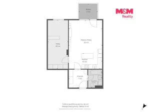 Prodej bytu 2+kk, Beroun - Beroun-Město, Nepilova, 66 m2