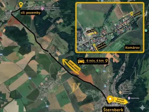 Prodej pozemku pro bydlení, Komárov, 751 m2