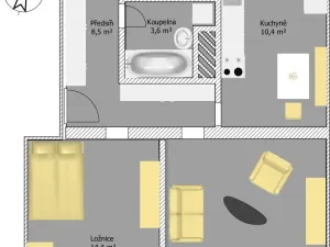 Prodej bytu 2+1, Příbram - Příbram VII, 28. října, 62 m2