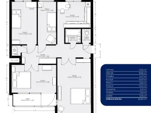 Prodej bytu 4+1, Plzeň, Žlutická, 81 m2