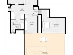 Pronájem bytu 3+1, Mělník, Pražská, 117 m2