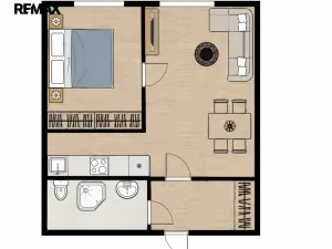 Prodej bytu 2+kk, Hradec Králové - Pražské Předměstí, Veverkova, 34 m2