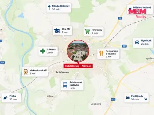 Prodej bytu 2+1, Rožďalovice, Náměstí, 63 m2