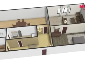 Prodej bytu 2+1, Jihlava, Fritzova, 54 m2