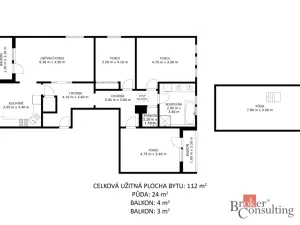 Prodej bytu 4+kk, Brno - Kohoutovice, Pavlovská, 120 m2