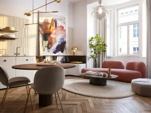 Prodej atypického bytu, Praha, Bělehradská, 71 m2