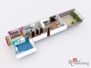 Prodej bytu 3+kk, Břeclav, Seniorů, 75 m2