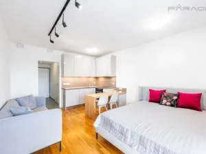 Prodej bytu 1+kk, Praha - Modřany, Mezi vodami, 31 m2