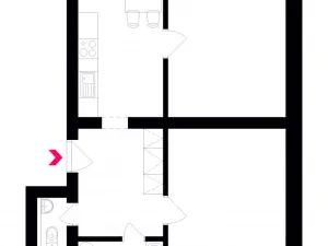 Pronájem bytu 2+1, Nový Jičín, Trlicova, 63 m2
