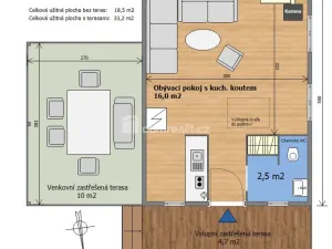 Prodej chaty, Mšeno, 35 m2