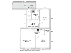 Prodej bytu 3+kk, Ostrava - Přívoz, Žofie Podlipské, 84 m2
