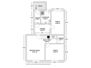 Prodej bytu 3+kk, Ostrava - Přívoz, Žofie Podlipské, 73 m2